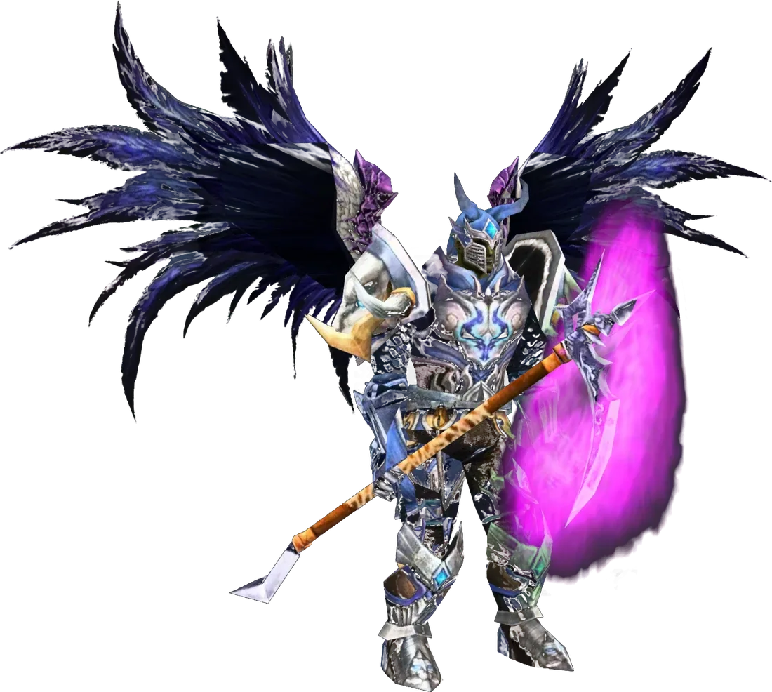 Krowaz set, Exceptional Raptor ve Chaos Wing giymiş bir Berserker Hero
